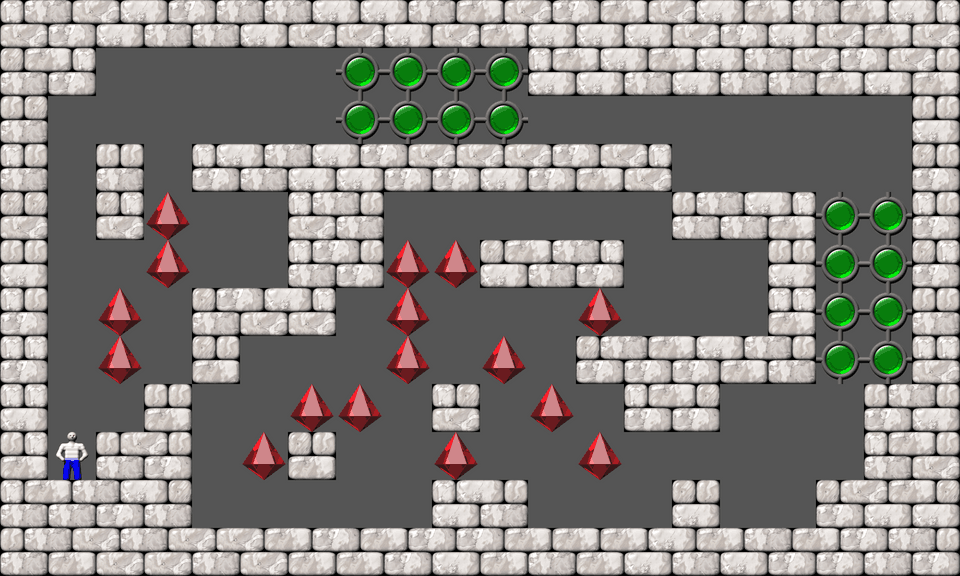 Sokoban More Bugs collections level 715